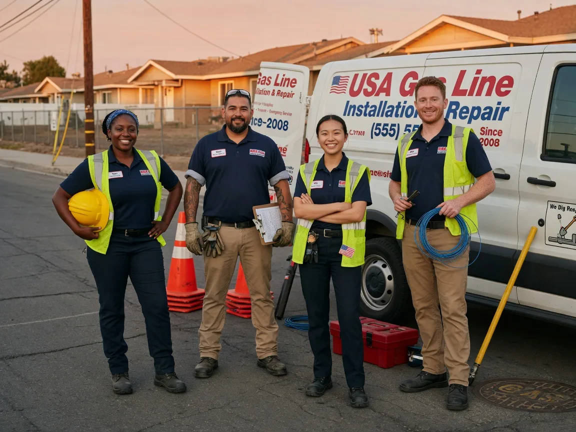 Gas Line Installation company in Lima, IL